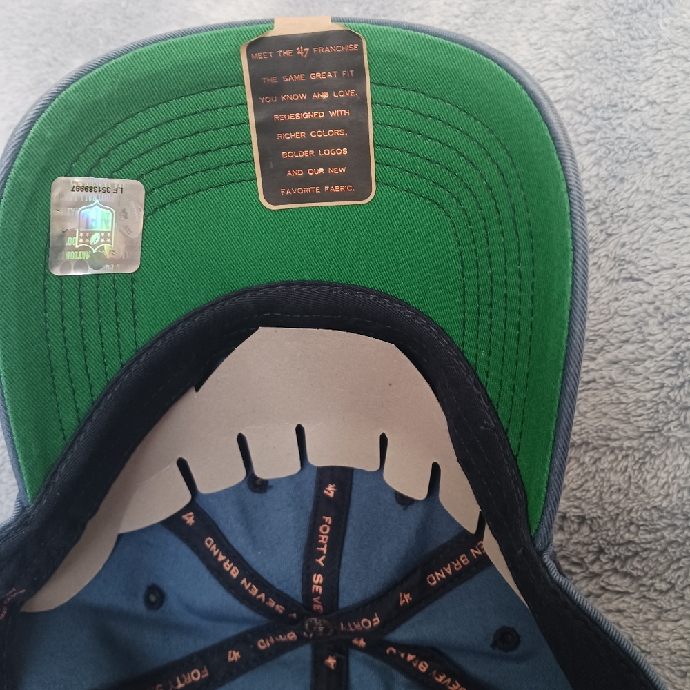 47 Brand Blue Cap with Bear Logo - Picture 4 of 5